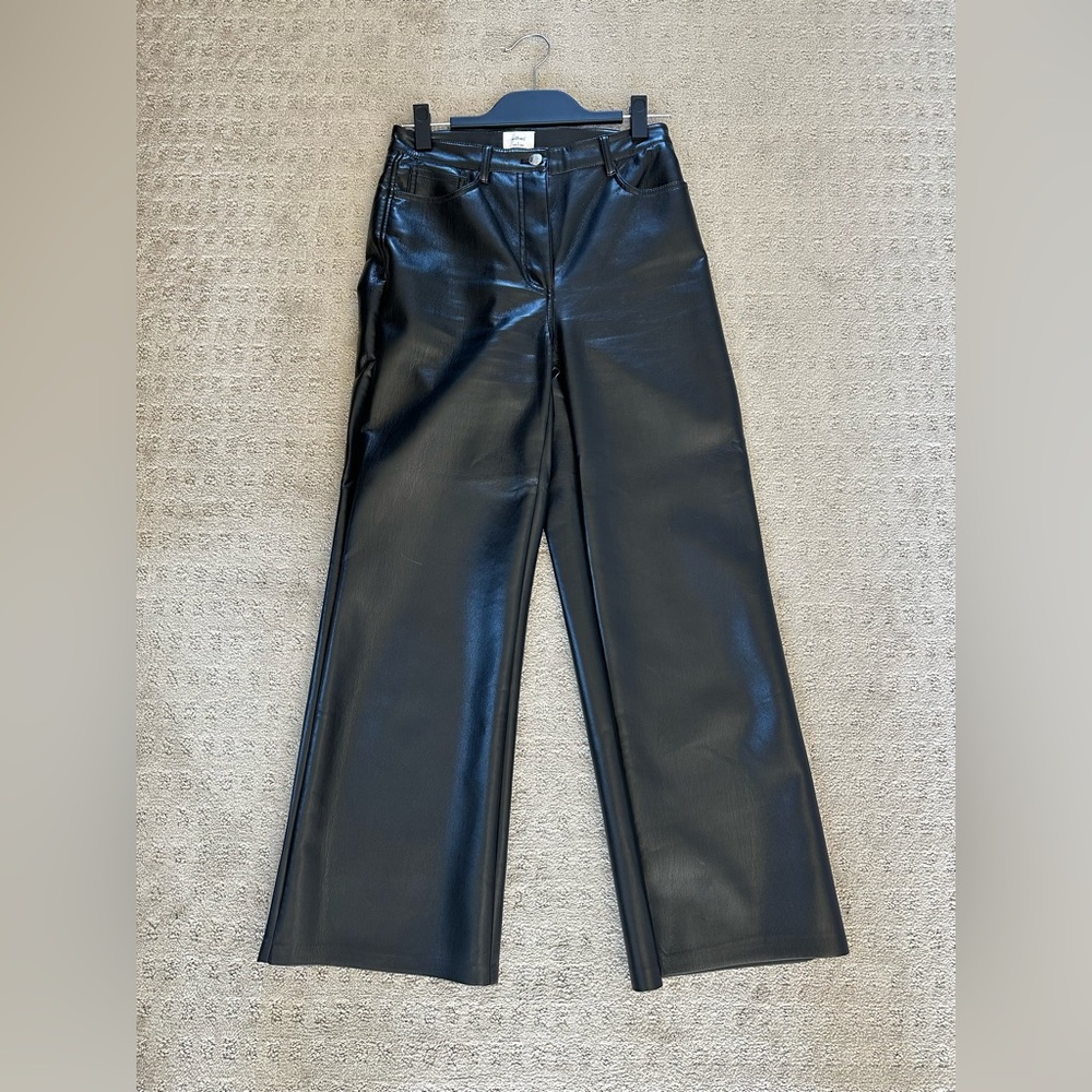 Aritzia Wilfred Melina Wide leg pant- Black size 4